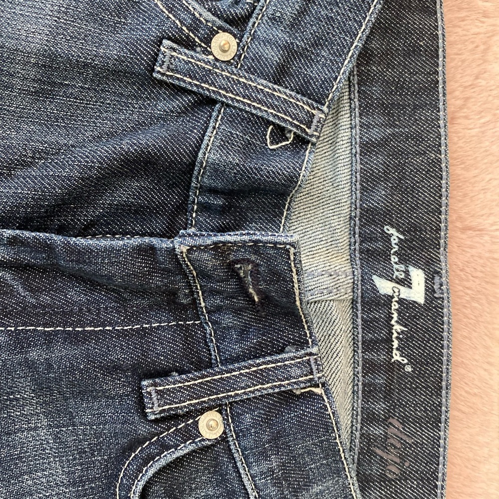 Vintage 7 for Mankind “Dojo” flare jeans  size 25